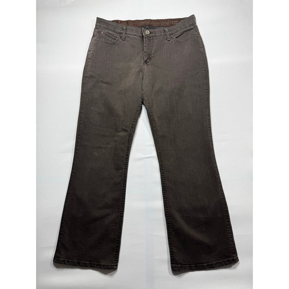 Wrangler Q-Baby Women's Straight Leg Brown Jeans - Size13/14 (35x30)*